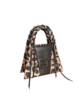 Load image into Gallery viewer, Leopard Leather Fringed Minnie Lock Bag LIMITED EDITION
