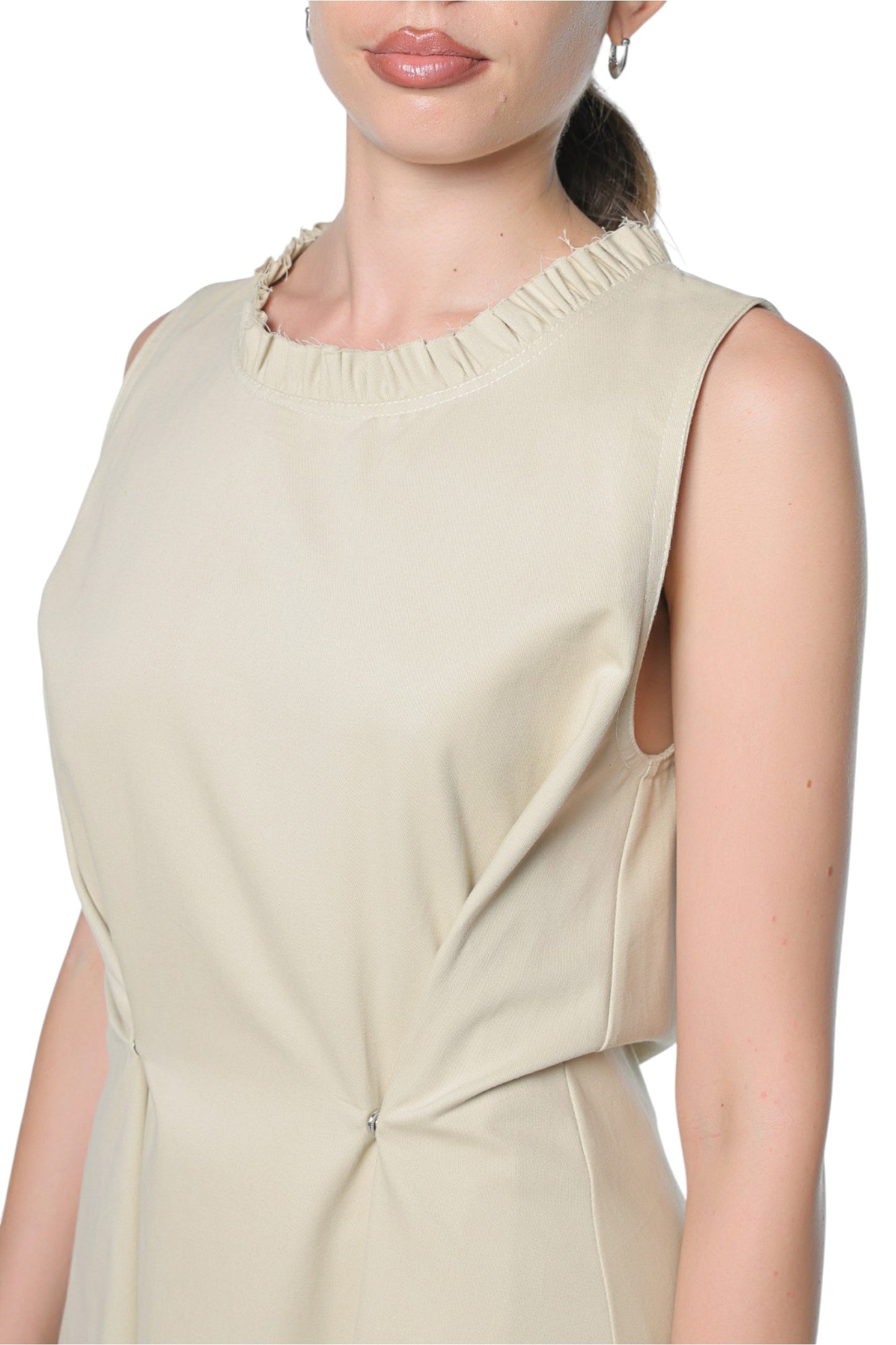 6in1 Long Dress On Beige
