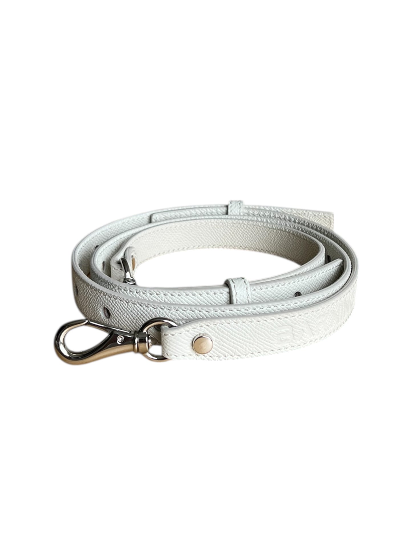 Dirty White Leather Box Bag