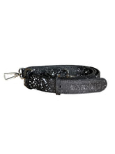 Load image into Gallery viewer, Matte Black Leather With Shiny Particles Minnie Lock Bag LIMITED EDITION