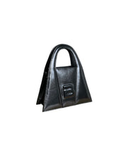 Load image into Gallery viewer, Glossy Black Leather Minnie Lock Bag- LIMITED EDITION