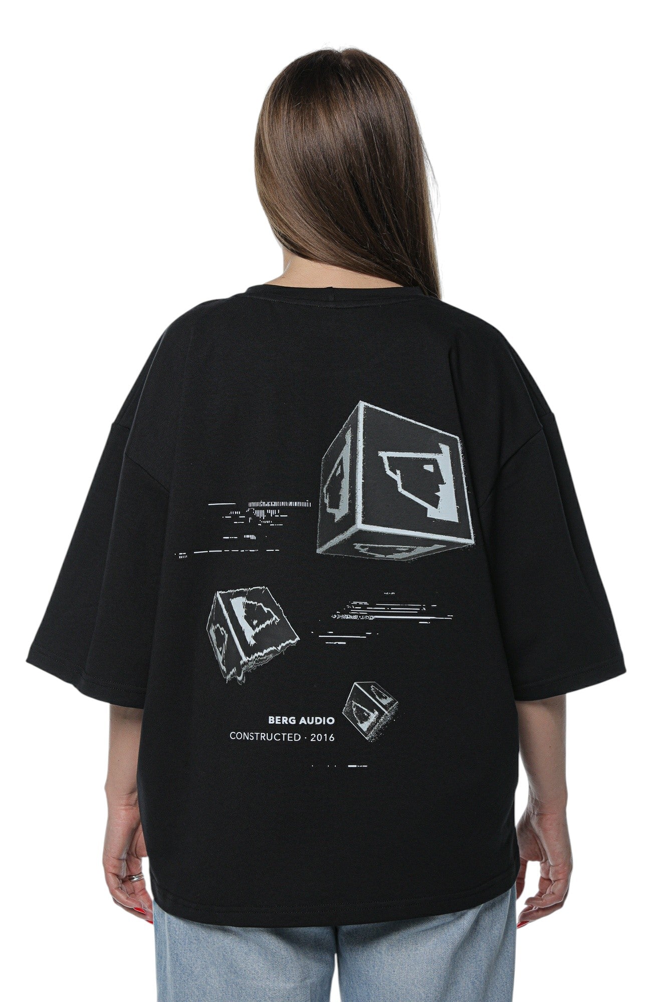 Berg Audio Box Logo UNISEX Black Tshirt