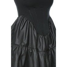 Load image into Gallery viewer, Rochiță Neagră Valentine Cu Detalii De Corset