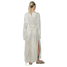 Load image into Gallery viewer, Rochie Wave Bej Off Shoulder