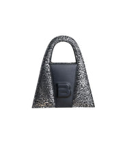 Load image into Gallery viewer, Cyberpunk Black Leather Minnie Lock Bag - LIMITED EDITION