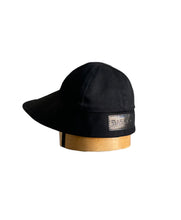 Load image into Gallery viewer, Black Cotton Bucket Hat