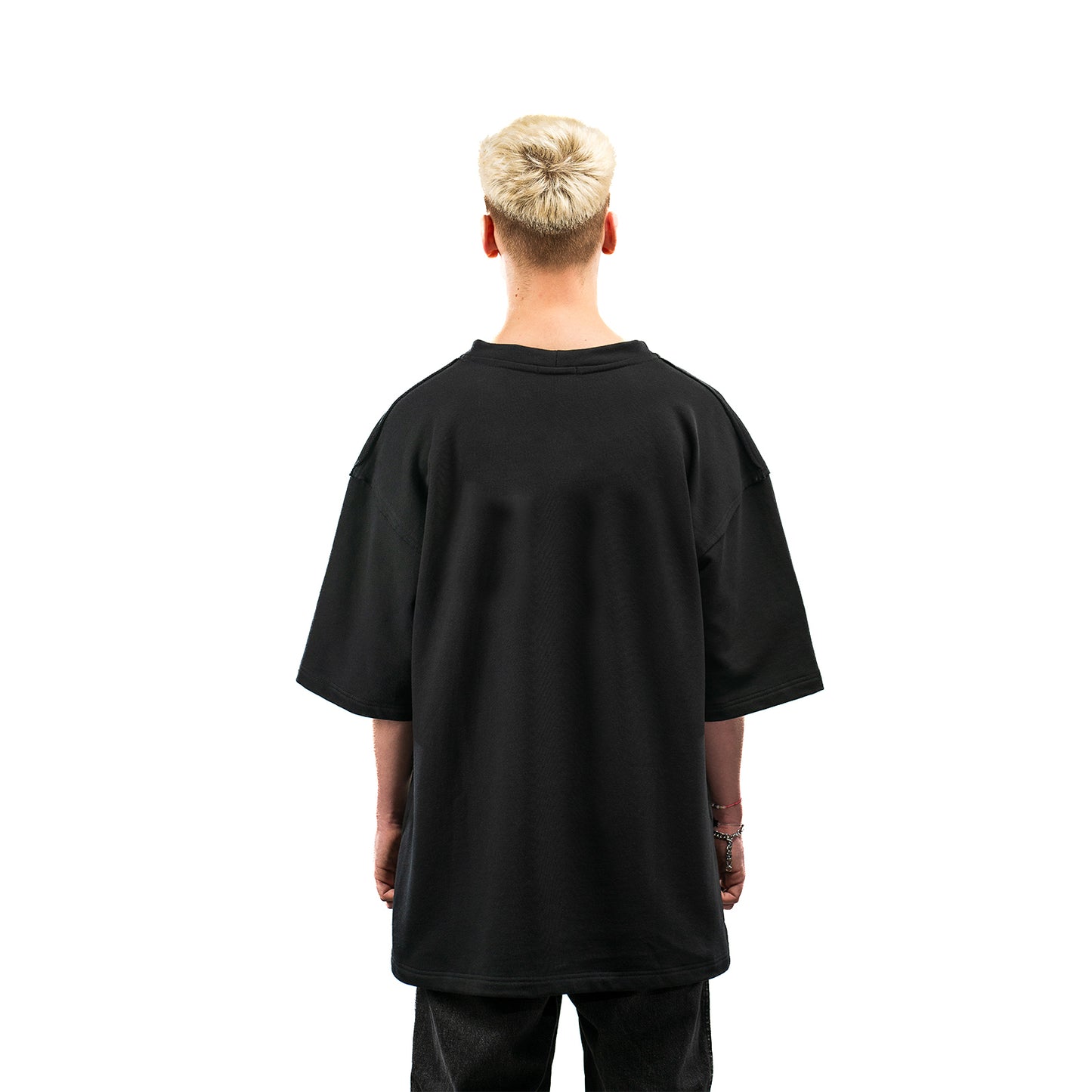 Unisex Black Cotton T-shirt