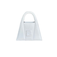 Load image into Gallery viewer, Bright White Leather Minnie Lock Bag