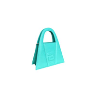 Load image into Gallery viewer, Turquoise Leather Minnie Lock Bag