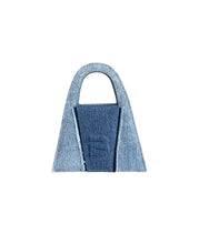 Load image into Gallery viewer, 100% Recycled Denim Minnie Lock Bag
