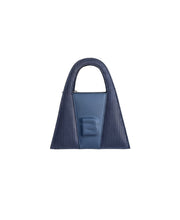 Load image into Gallery viewer, Special Edition Navy Blue Waterproof Leather Minnie Lock Bag