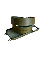 Load image into Gallery viewer, Handsfree Green Leather Phone Case