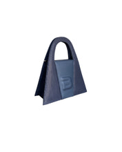 Load image into Gallery viewer, Special Edition Navy Blue Waterproof Leather Minnie Lock Bag