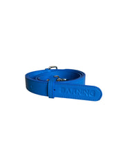 Load image into Gallery viewer, Blue Leather Minnie Lock Bag