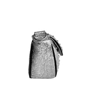 Load image into Gallery viewer, Silver Broken Mirror Leather Moon Bag- Limited Edition