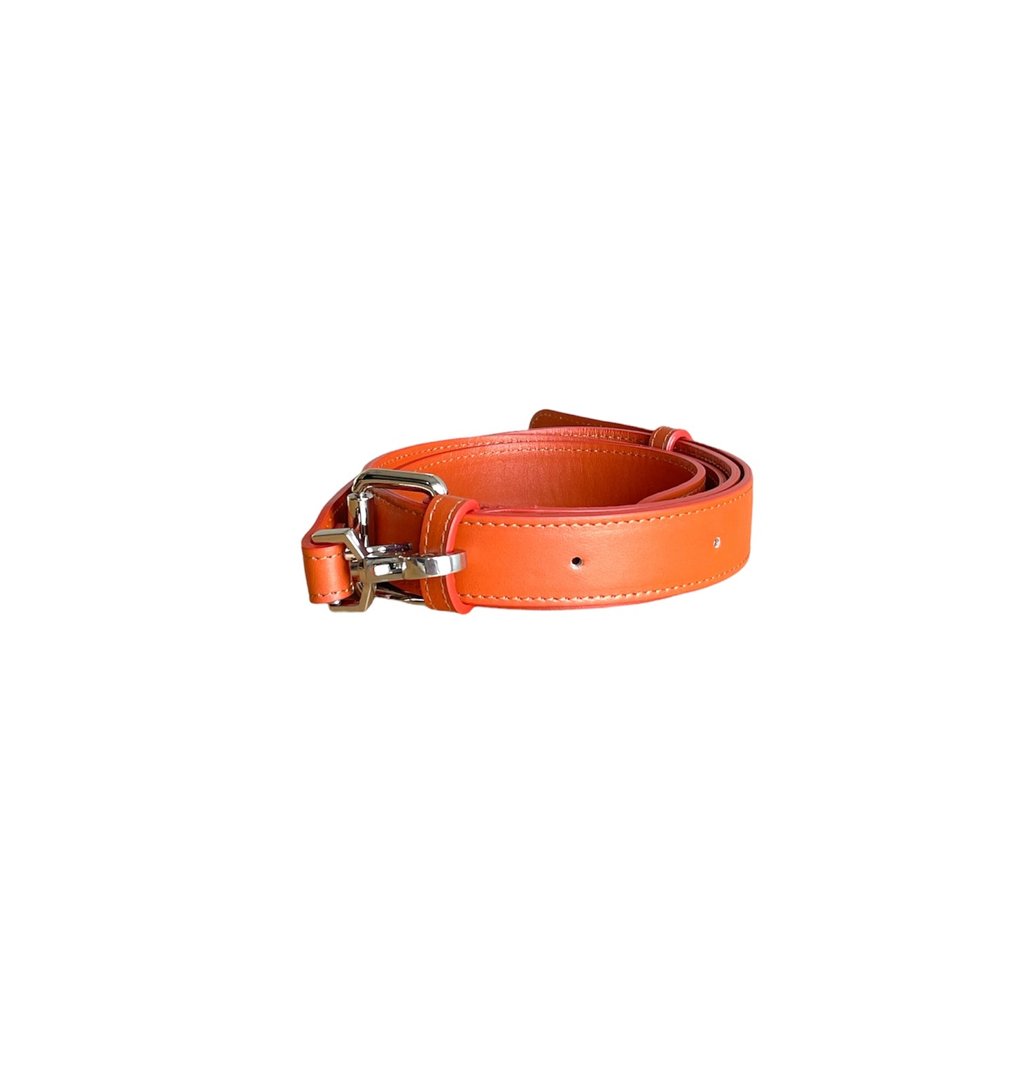 Caramel Brown Leather Minnie Lock Bag