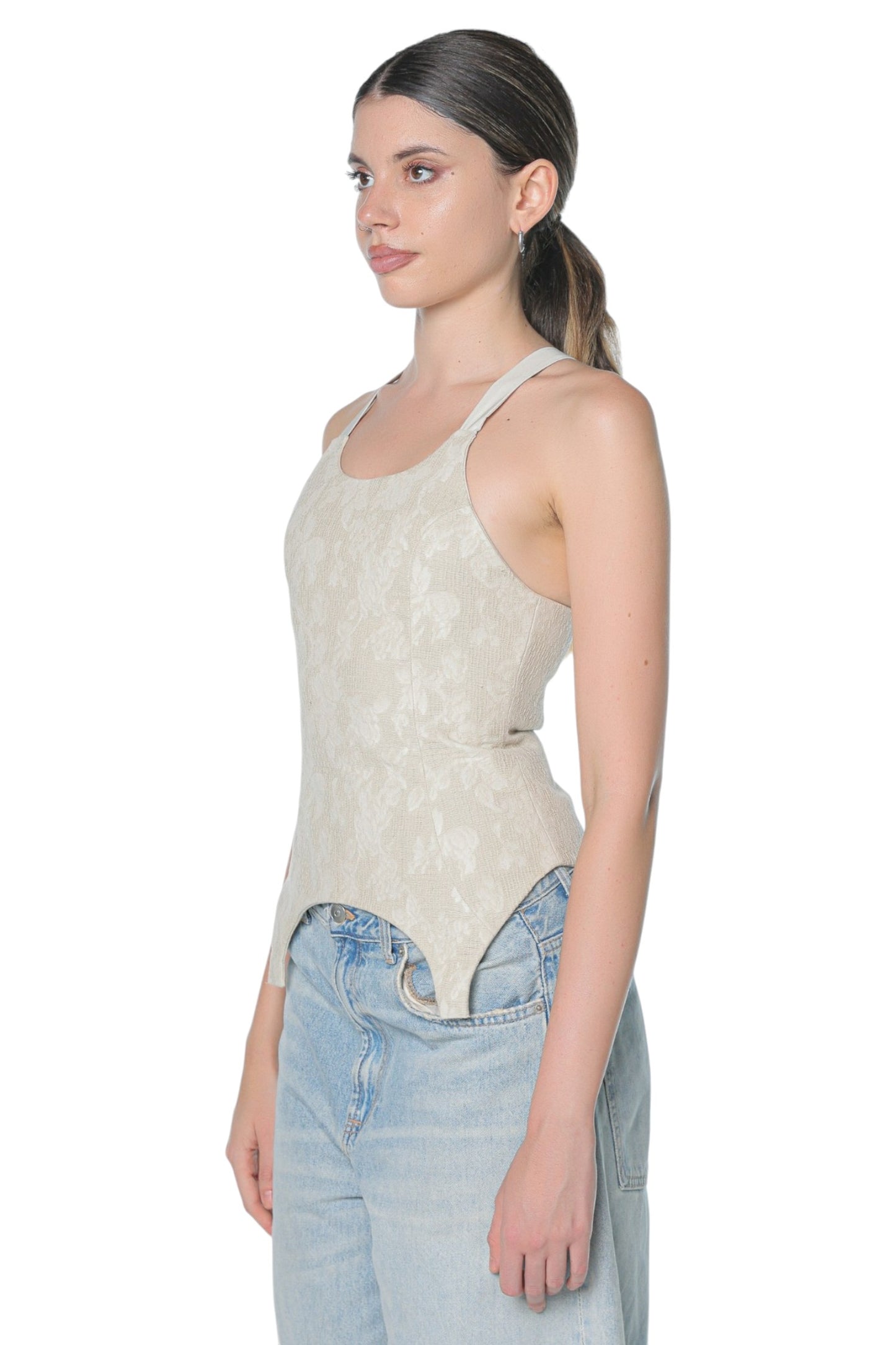 Cotton Double Faced Corset