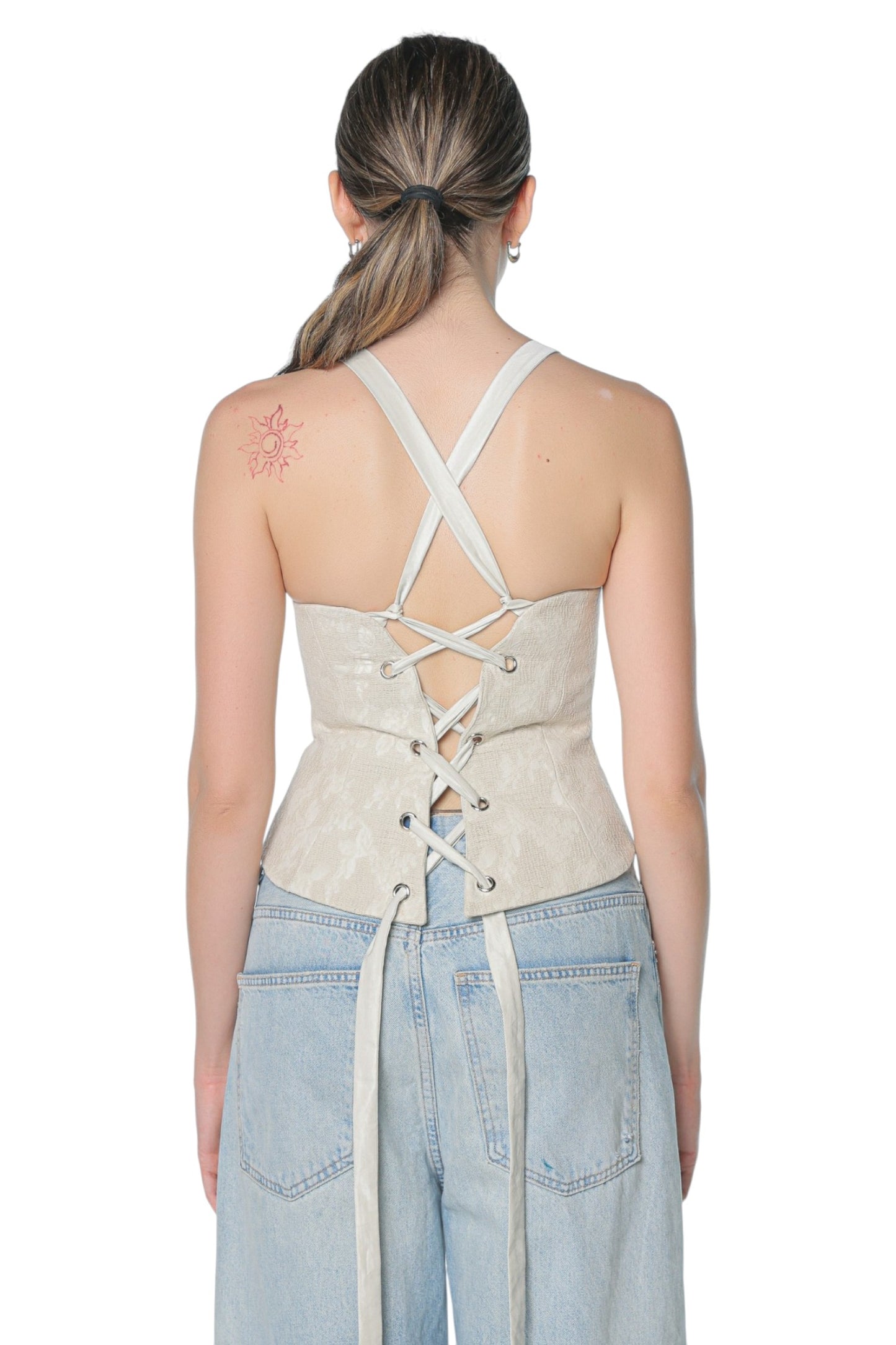 Cotton Double Faced Corset