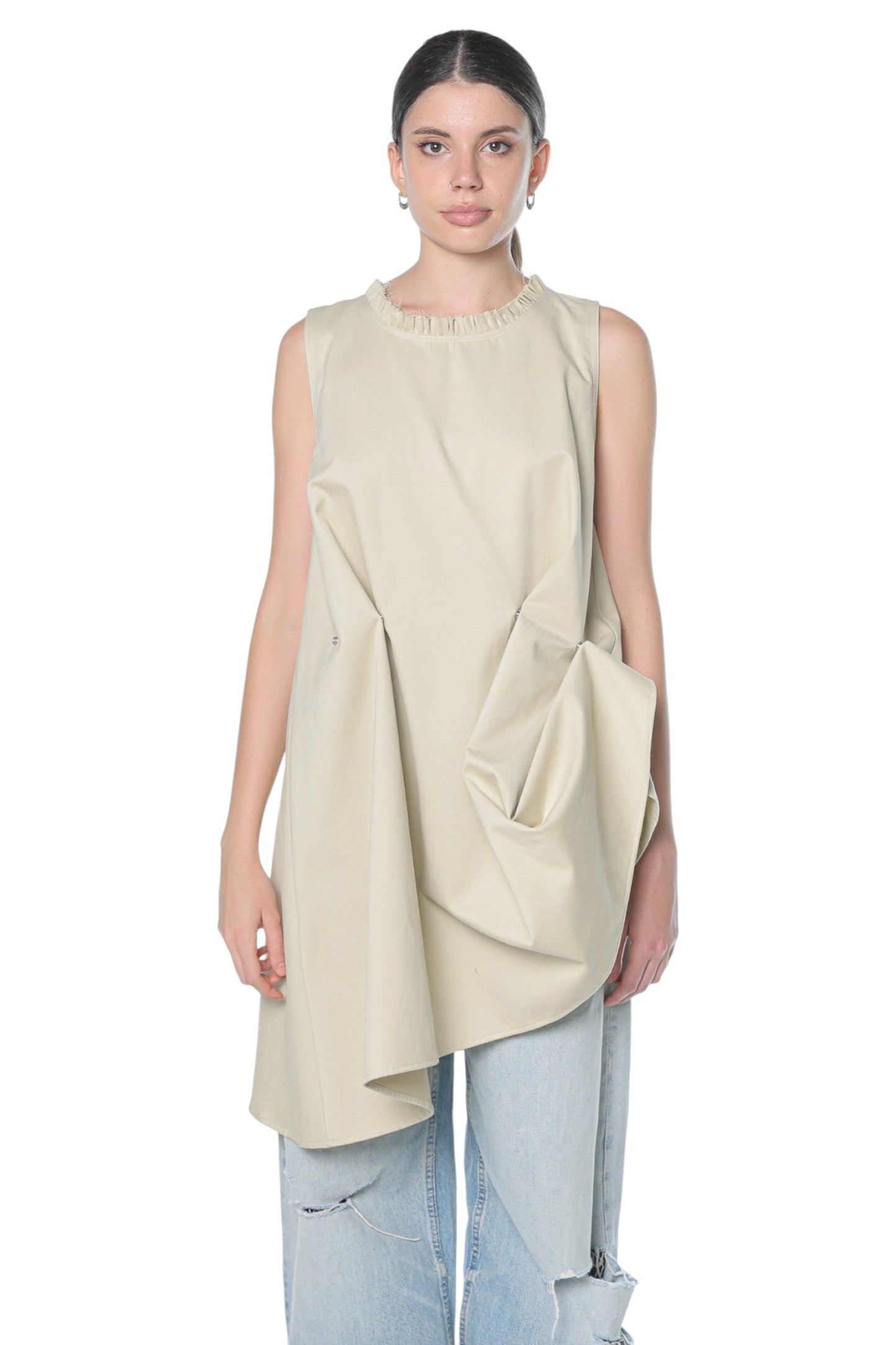 6in1 Short Dress On Beige