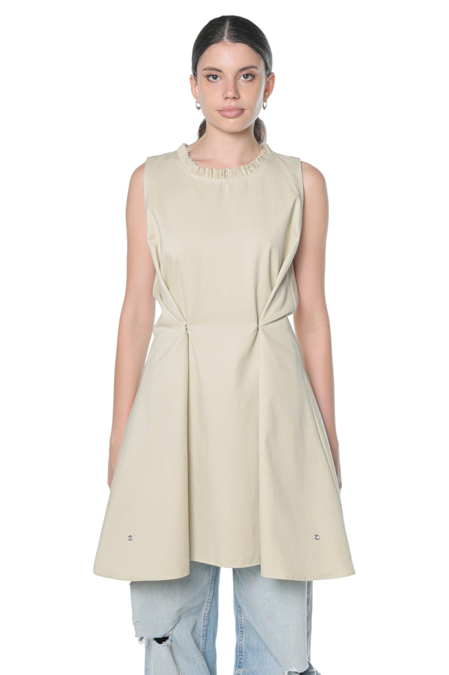 6in1 Short Dress On Beige