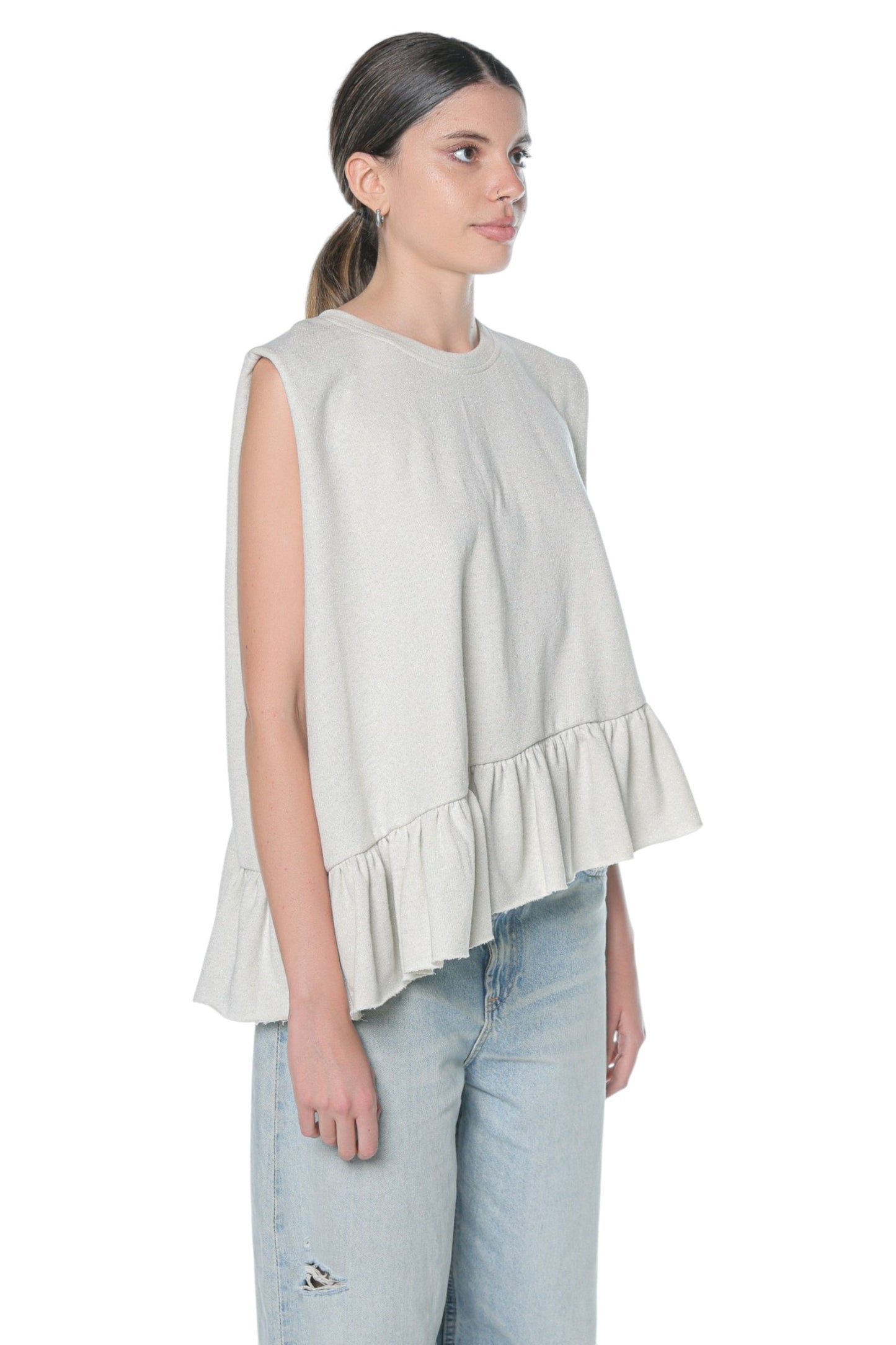 Asymetric Cotton Top