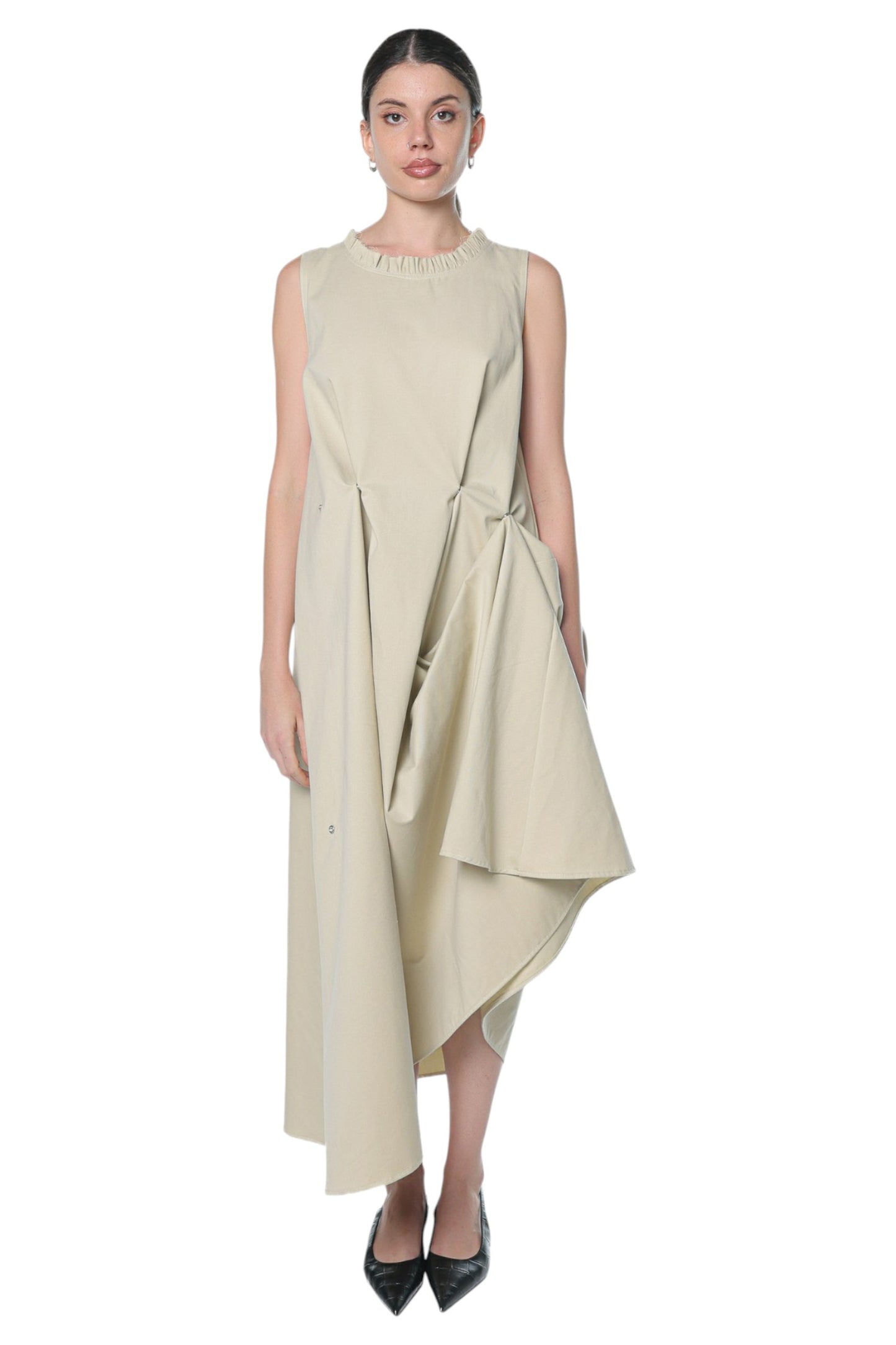 6in1 Long Dress On Beige