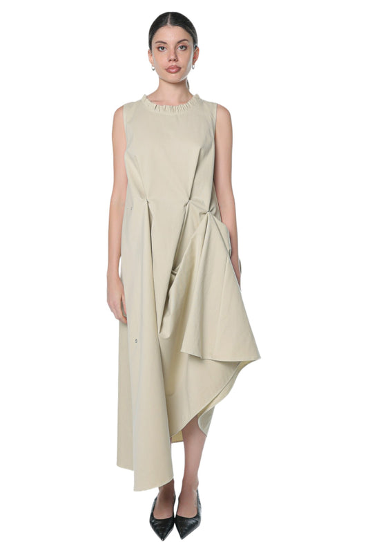 6in1 Long Dress On Beige