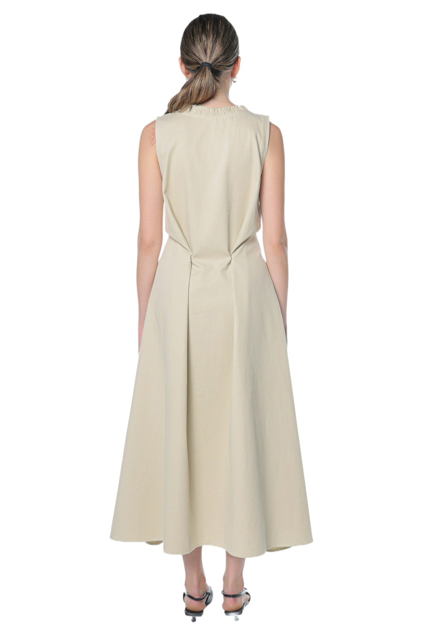 6in1 Long Dress On Beige