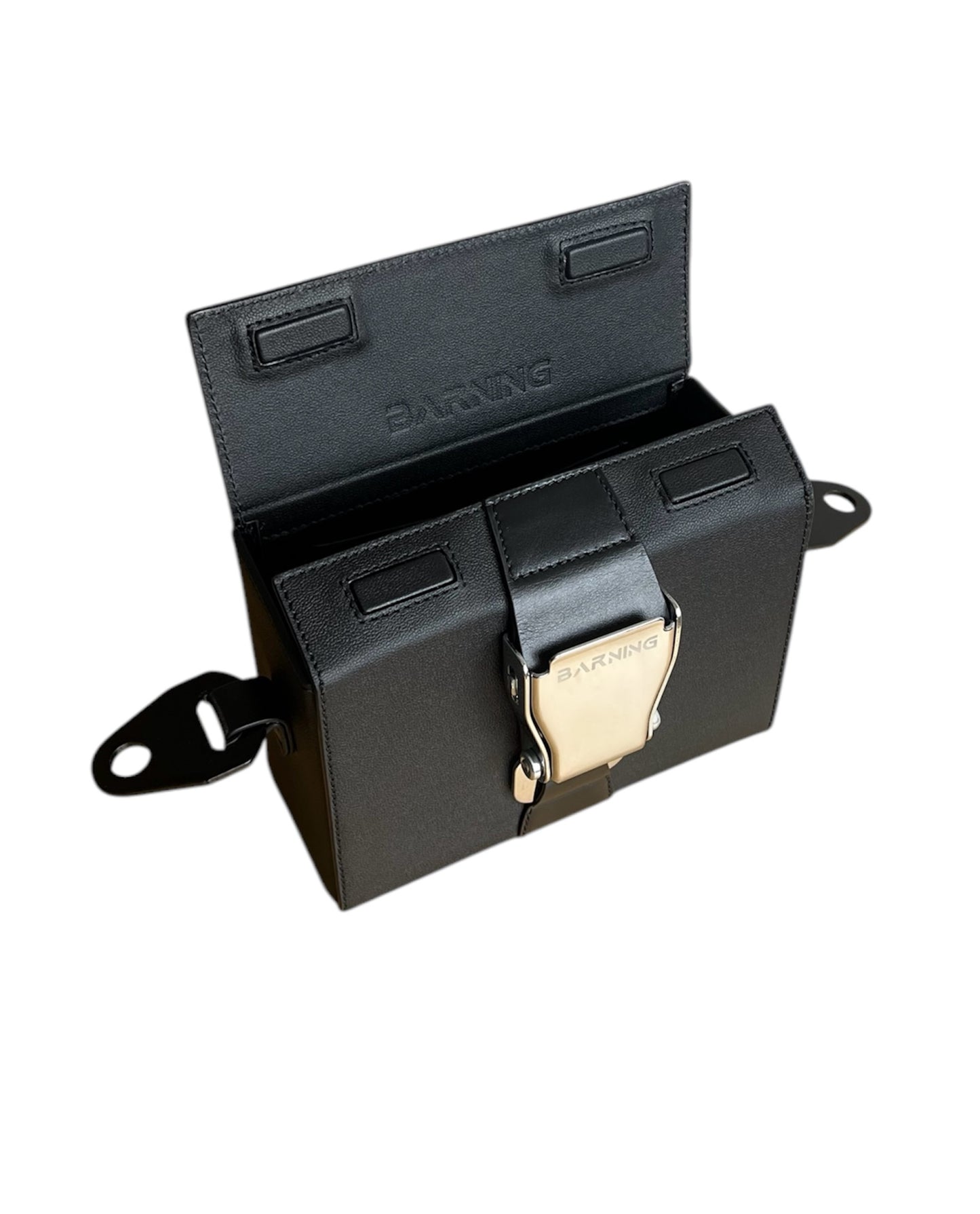 Black Box Leather Bag For Him