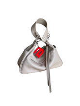 Load image into Gallery viewer, Greige Leather Minnie Lock Bag
