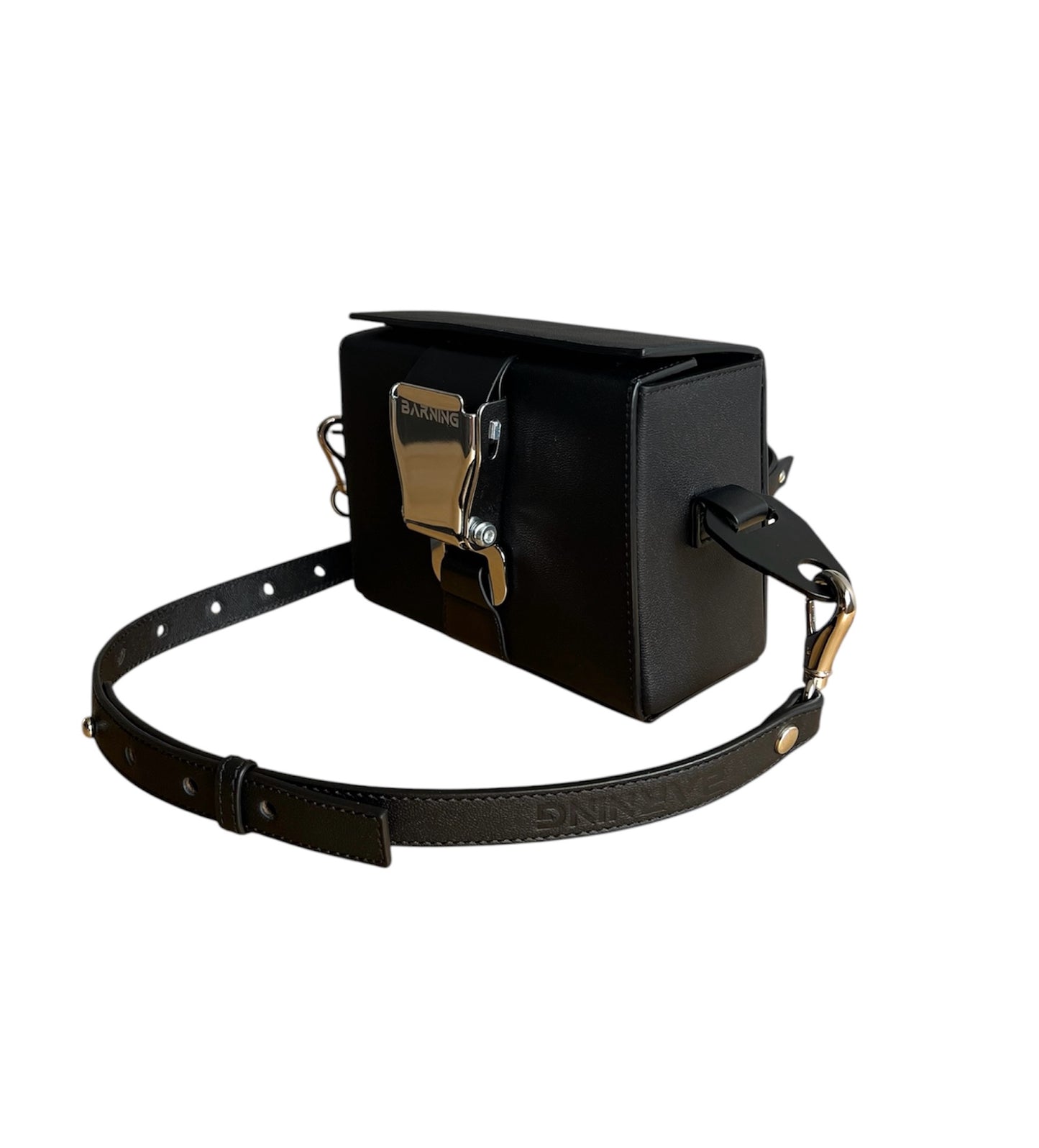 Black Box Leather Bag For Him