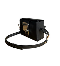 Load image into Gallery viewer, Black Box Leather Bag For Him
