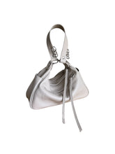 Load image into Gallery viewer, Greige Leather Minnie Lock Bag
