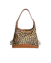 Load image into Gallery viewer, Limited Edition - Leopard Pony Leather Bulletproof Bag
