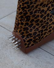 Load image into Gallery viewer, Limited Edition - Leopard Pony Leather Bulletproof Bag
