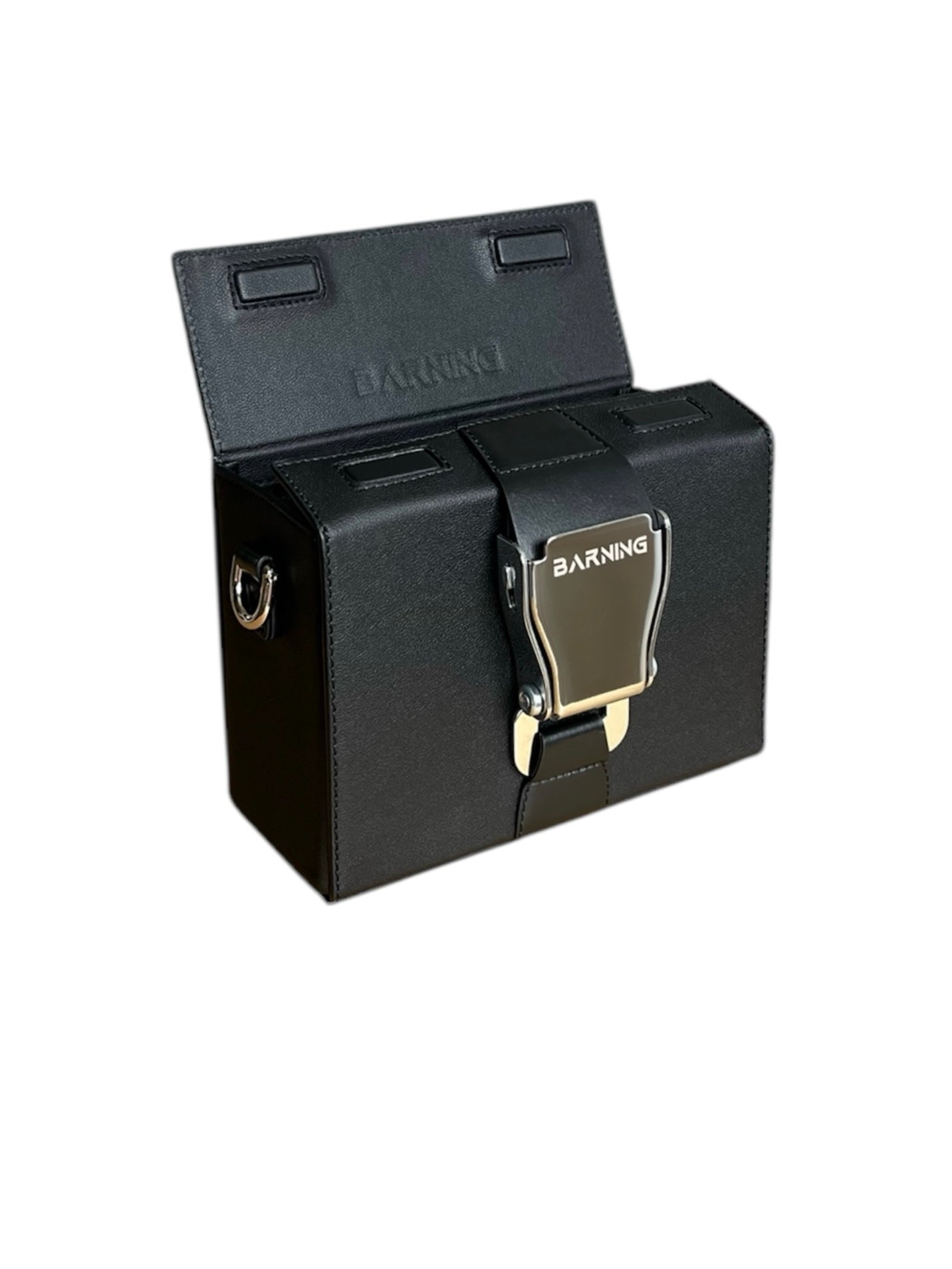 Black Box Leather Bag For Her