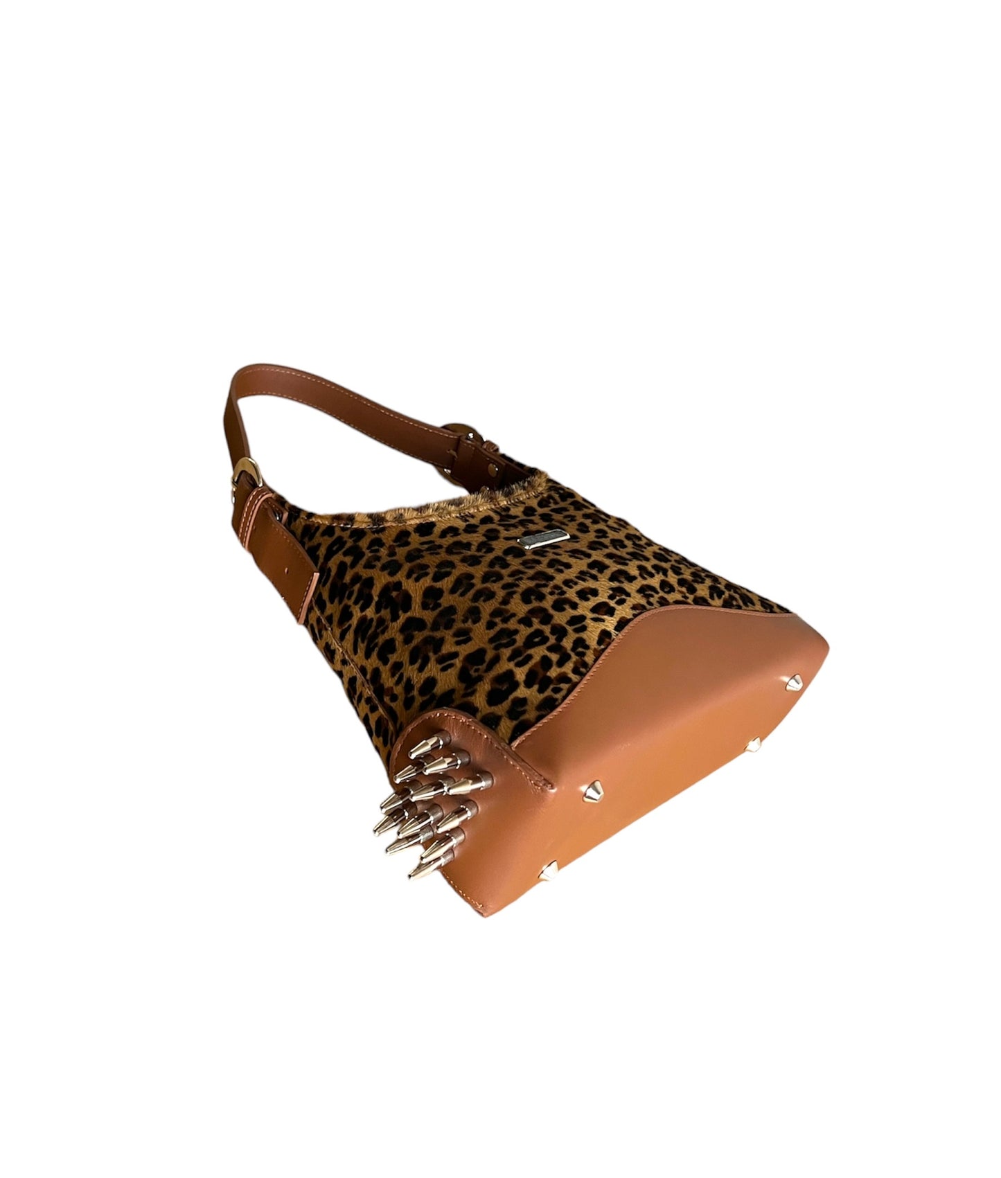 Limited Edition - Leopard Pony Leather Bulletproof Bag