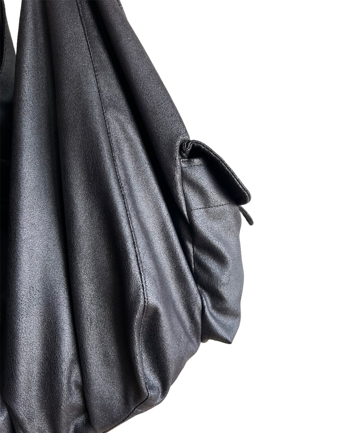 Black Utility Tote Bag
