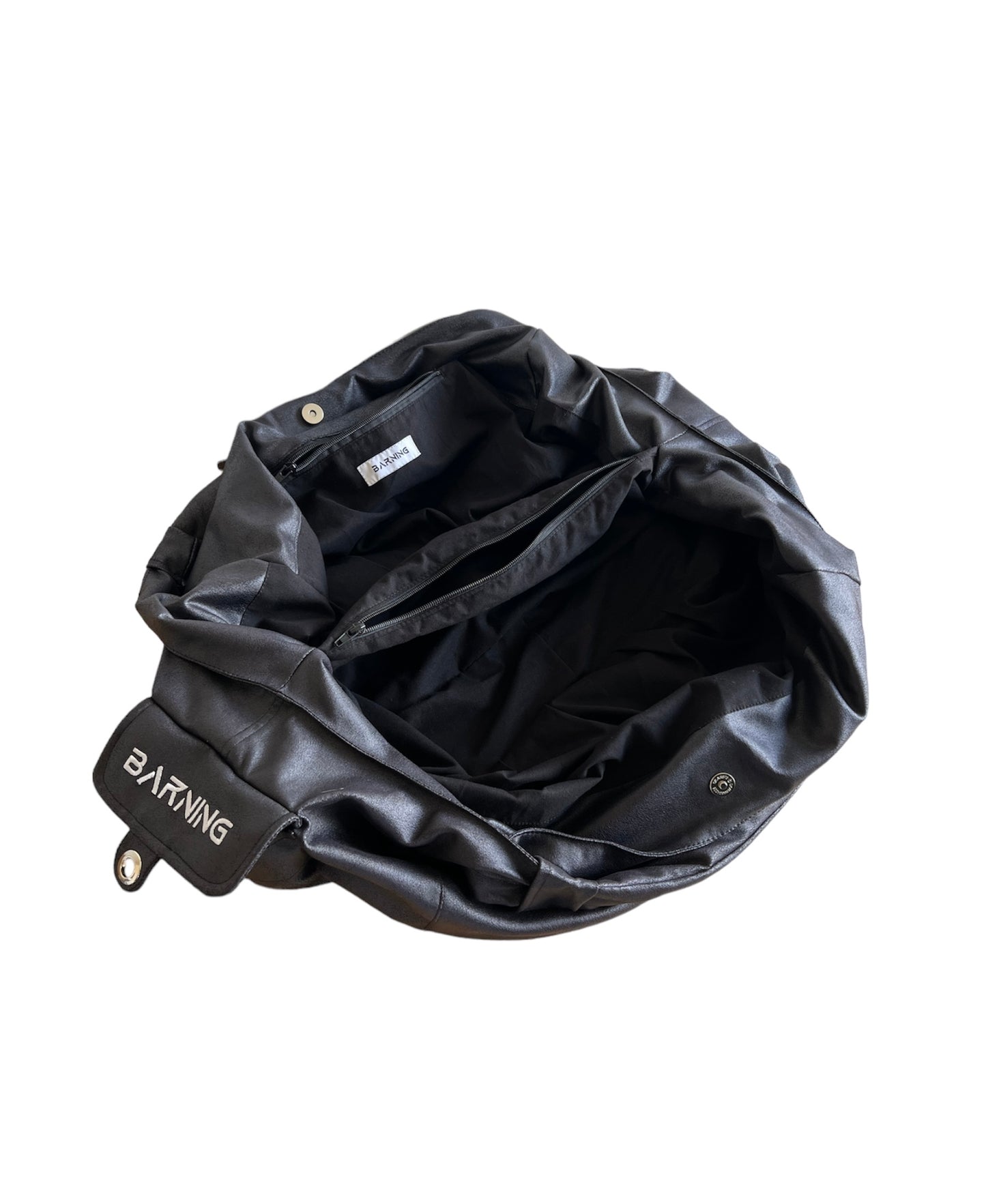 Black Utility Tote Bag