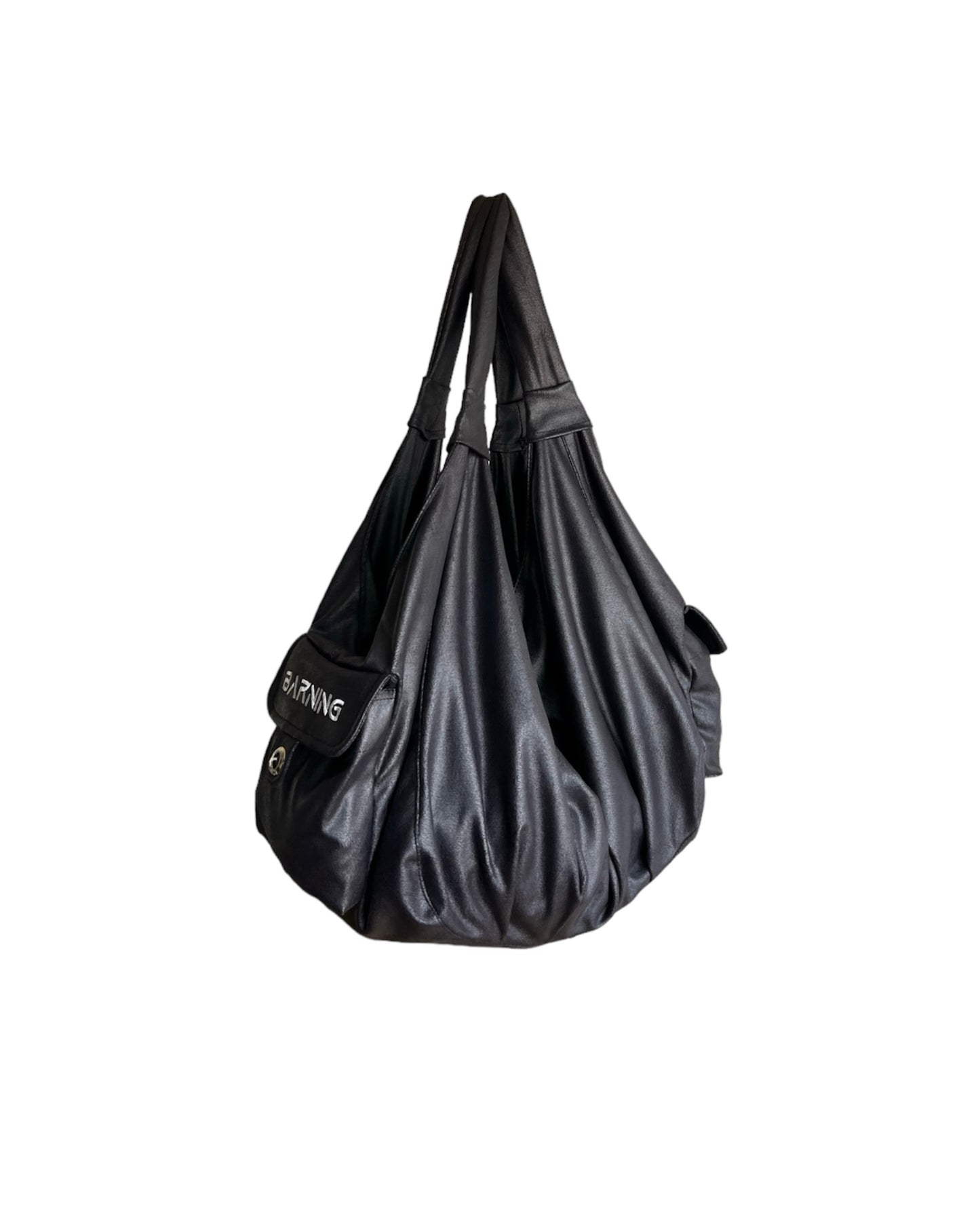 Black Utility Tote Bag