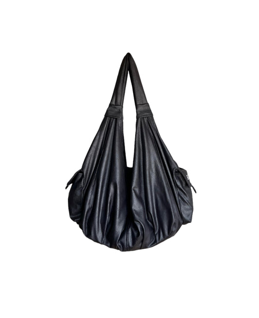 Black Utility Tote Bag