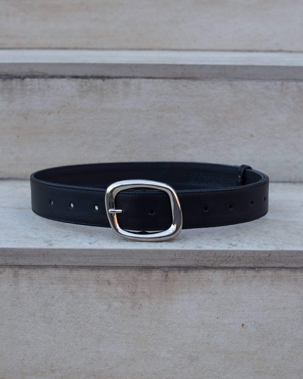 Black Leather Belt