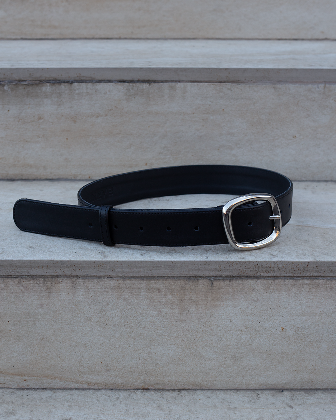 Black Leather Belt