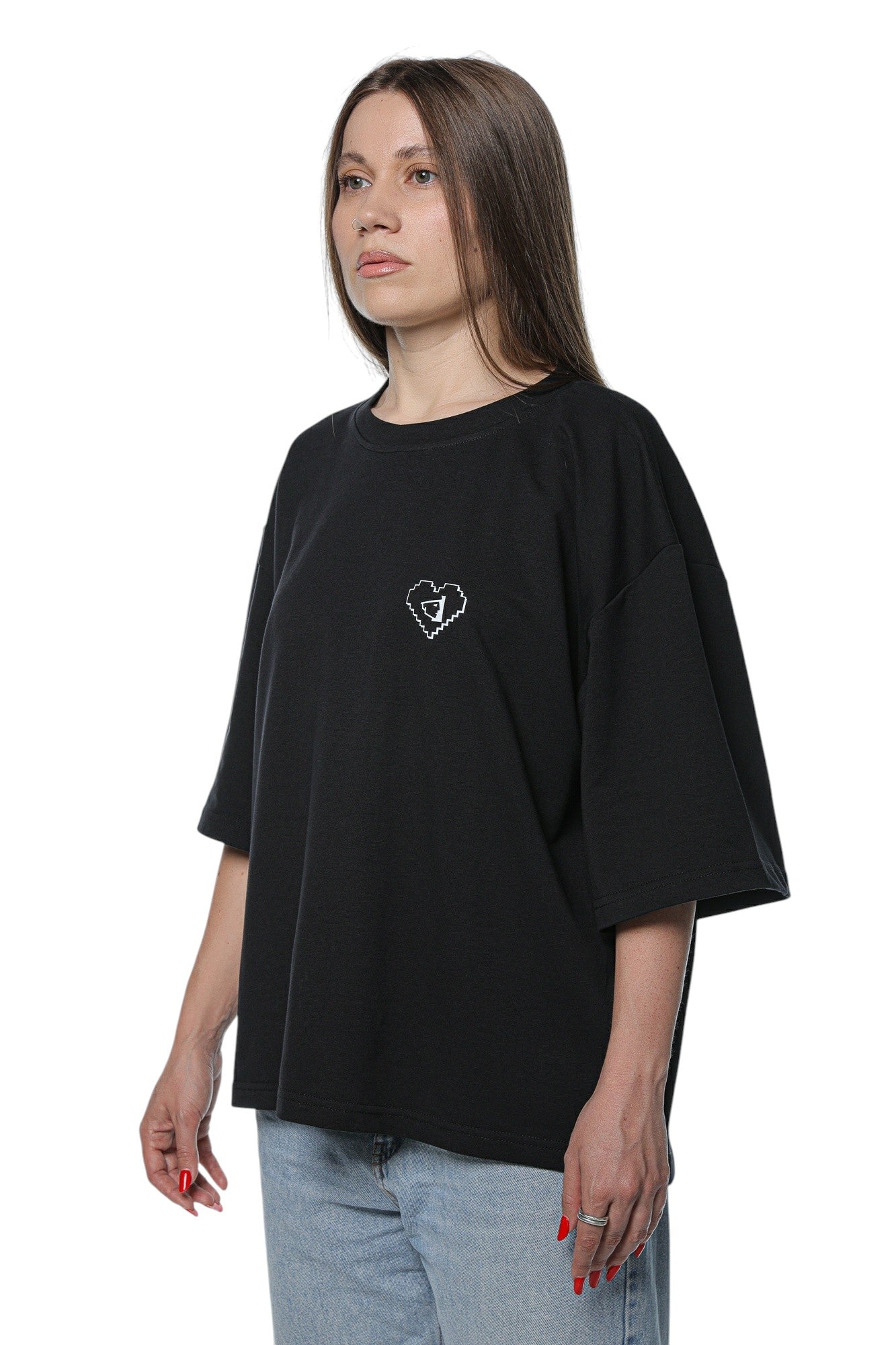 Berg Audio Box Logo UNISEX Love Black Tshirt
