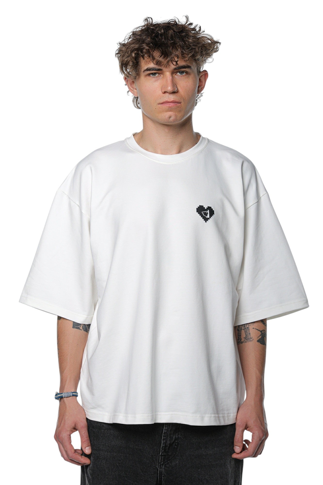 Berg Audio Box Logo  UNISEX Off White Tshirt