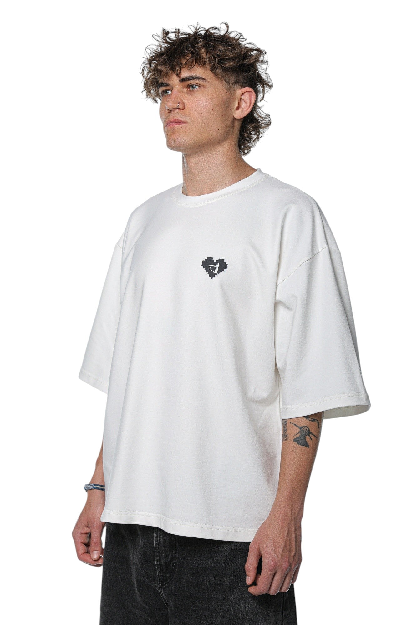 Berg Audio Box Logo  UNISEX Off White Tshirt