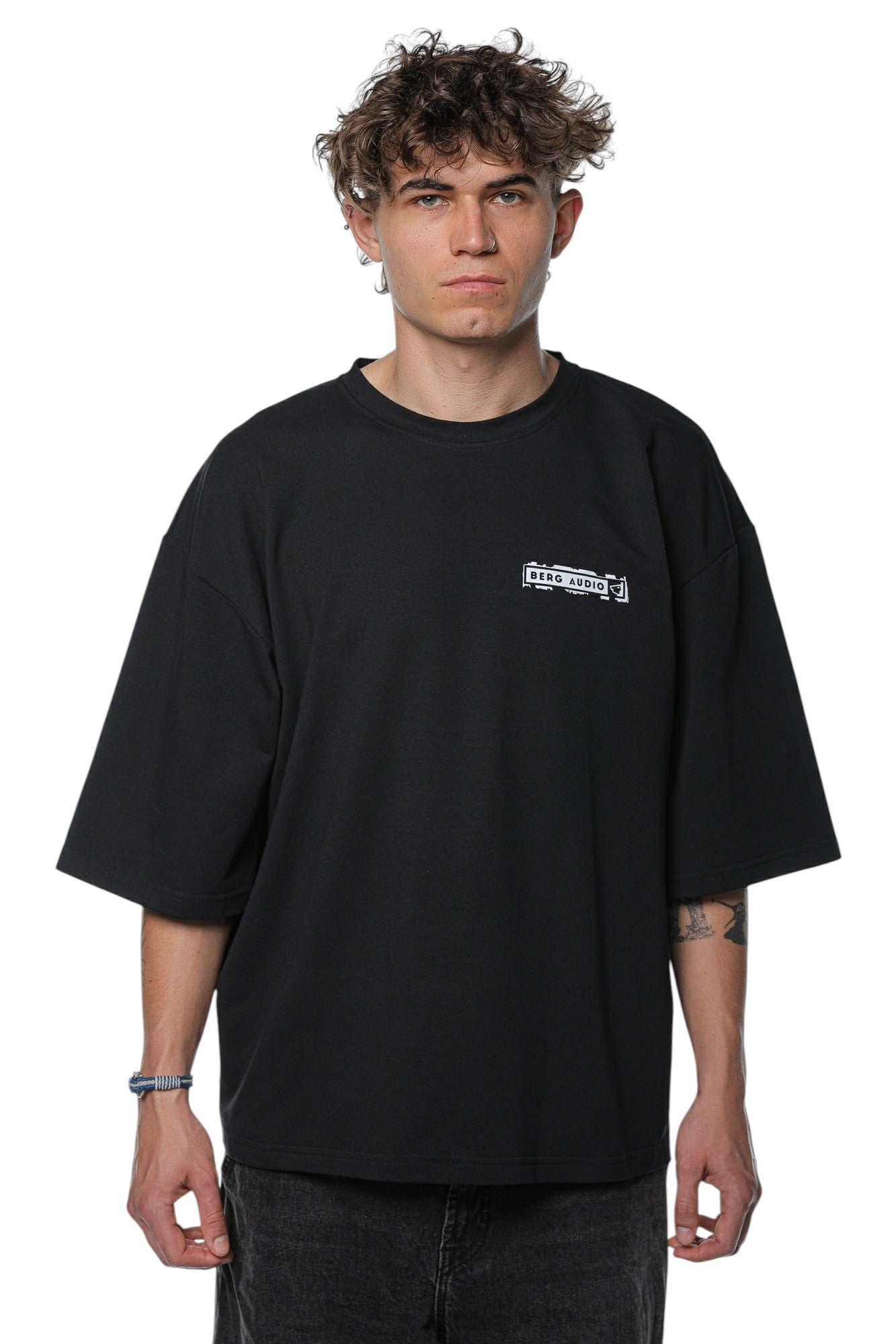 Berg Audio Box Logo UNISEX&nbsp; Black Tshirt