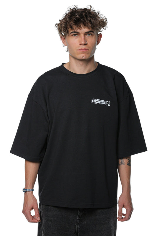 Berg Audio Box Logo UNISEX&nbsp; Black Tshirt