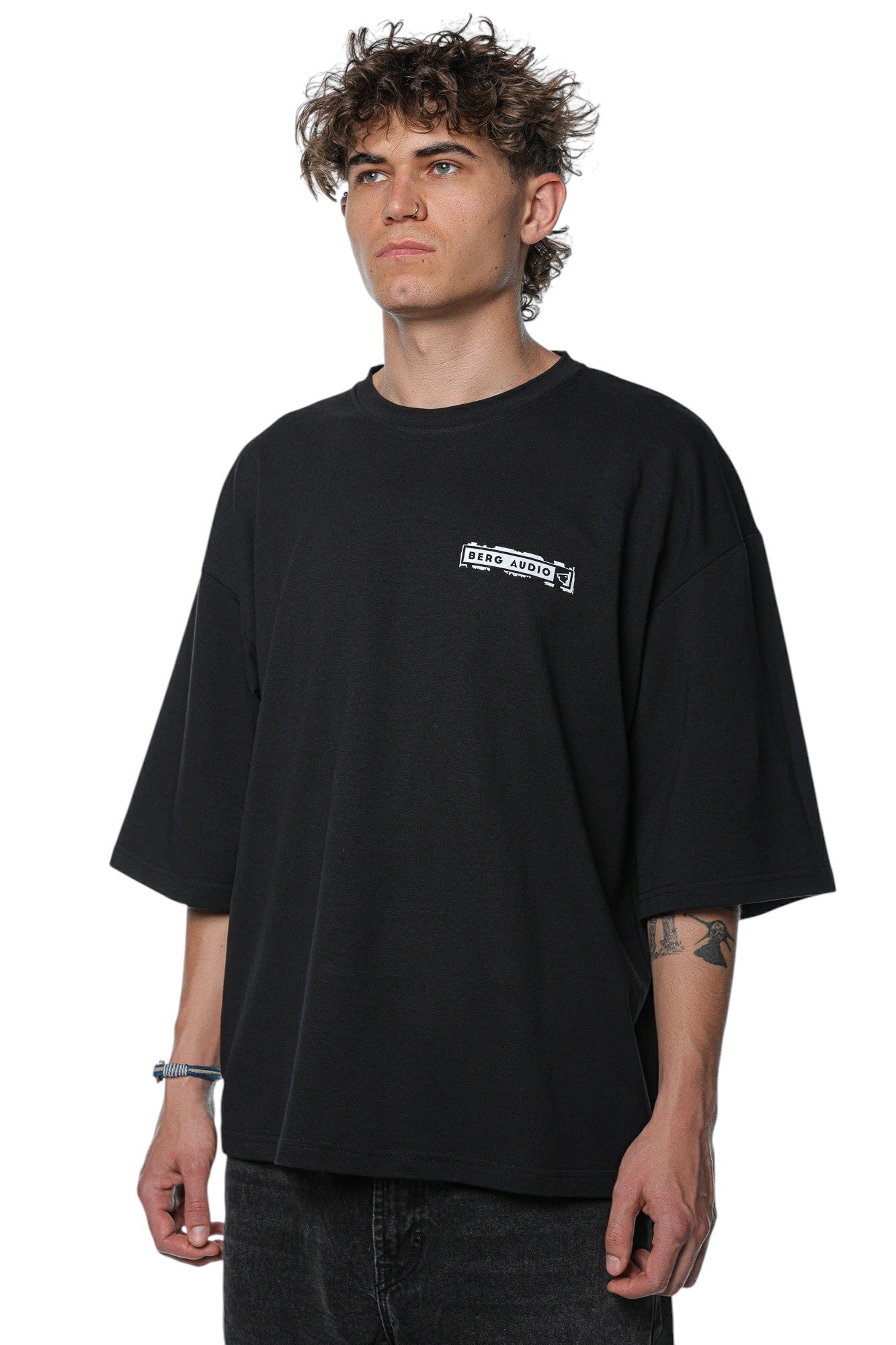Berg Audio Box Logo UNISEX&nbsp; Black Tshirt