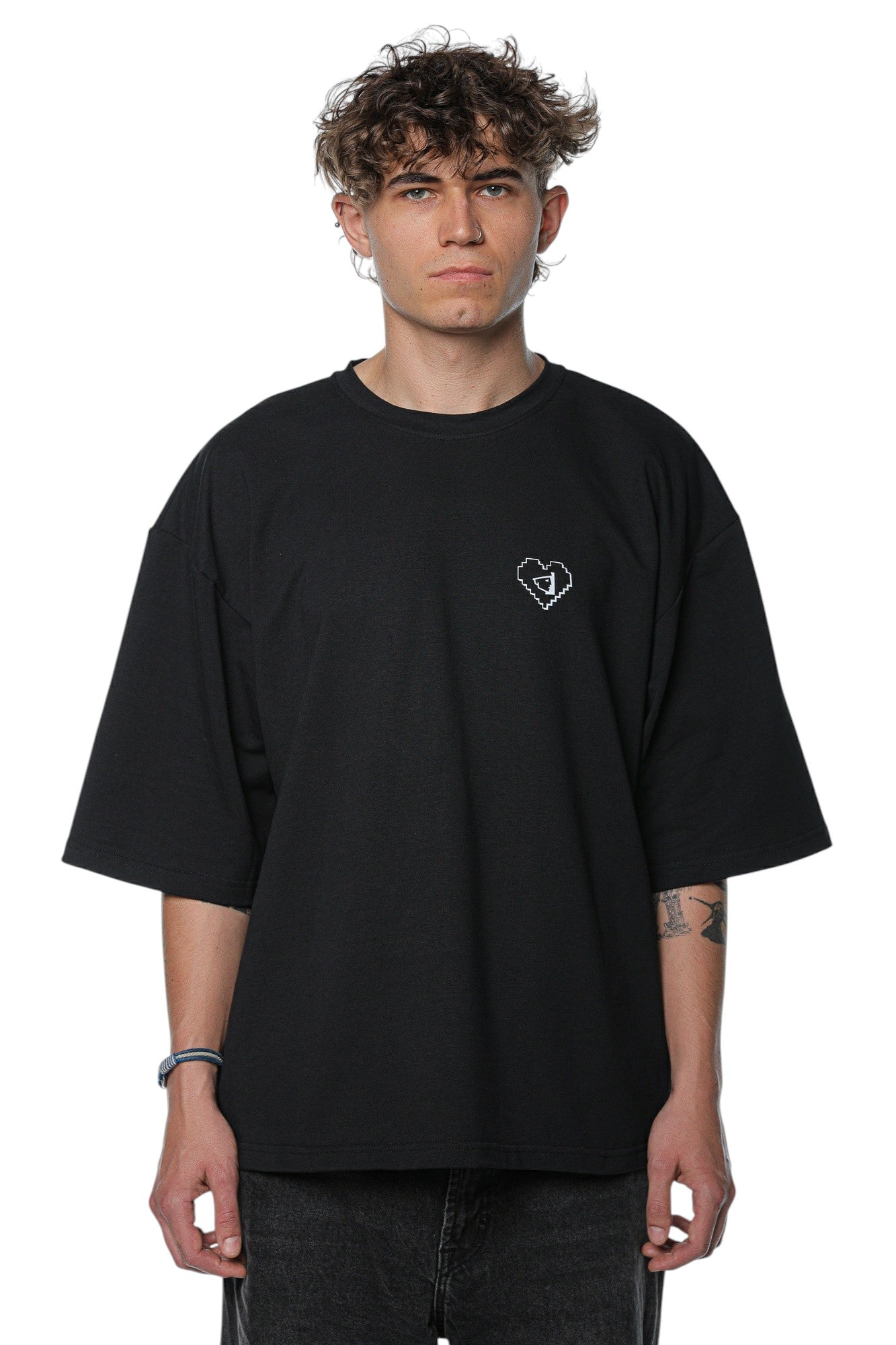 Berg Audio Box Logo UNISEX Love Black Tshirt